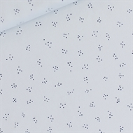 Afbeelding van Dots - M - French Terry - Arctisch Blauw