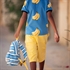 Picture of Bananas - M - French Terry - Zee van Belize Blauw