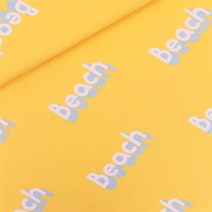 Picture of Beach - L - French Terry - Duizendblad Geel