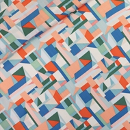 Afbeelding van Cubistics - M - Ecovero Viscose Rayon Satin - Off-White