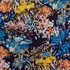 Picture of Wild Flowers - L - Ecovero Viscose Rayon Satin - Avondblauw