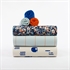 Picture of Flower Joy - M - Cotton Canvas Gabardine Twill - Oceana Blue
