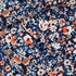 Picture of Flower Joy - M - Cotton Canvas Gabardine Twill - Oceana Blue