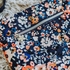 Picture of Flower Joy - M - Cotton Canvas Gabardine Twill - Oceana Blue