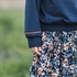 Bild von Flower Joy - M - Ecovero Viscose Rayon Satin - Oceana Blau