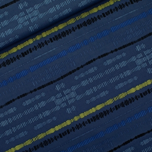 Picture of Sound Waves - M - Katoen - Oceana Blauw