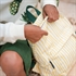 Bild von Wiggly Verticals - Gelb - M - Baumwolle Canvas Gabardine Twill - Papyrus Crème