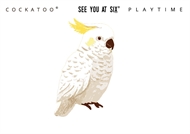 Afbeelding van Cockatoo - 2.0 - DTF A4 - for DIY